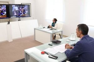 Sánchez se reúne con el secretario general de la ONU para preparar conferencia sobre financiación global