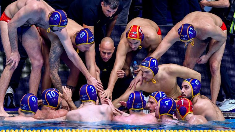 La selección española de waterpolo se proclama campeona de Europa