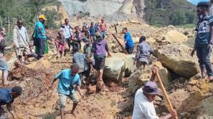 Se teme haya 670 muertos en un desprendimiento de tierras en Papúa Nueva Guinea