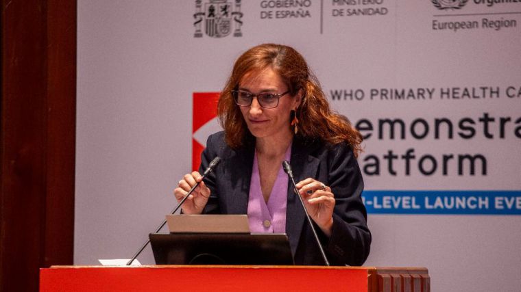Mónica García resalta el compromiso español por mostrar las fortalezas de su Atención Primaria al resto de países de la OMS