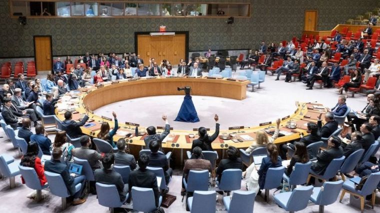 El Consejo de Seguridad 'acoge con beneplácito' un plan para el alto el fuego en Gaza
