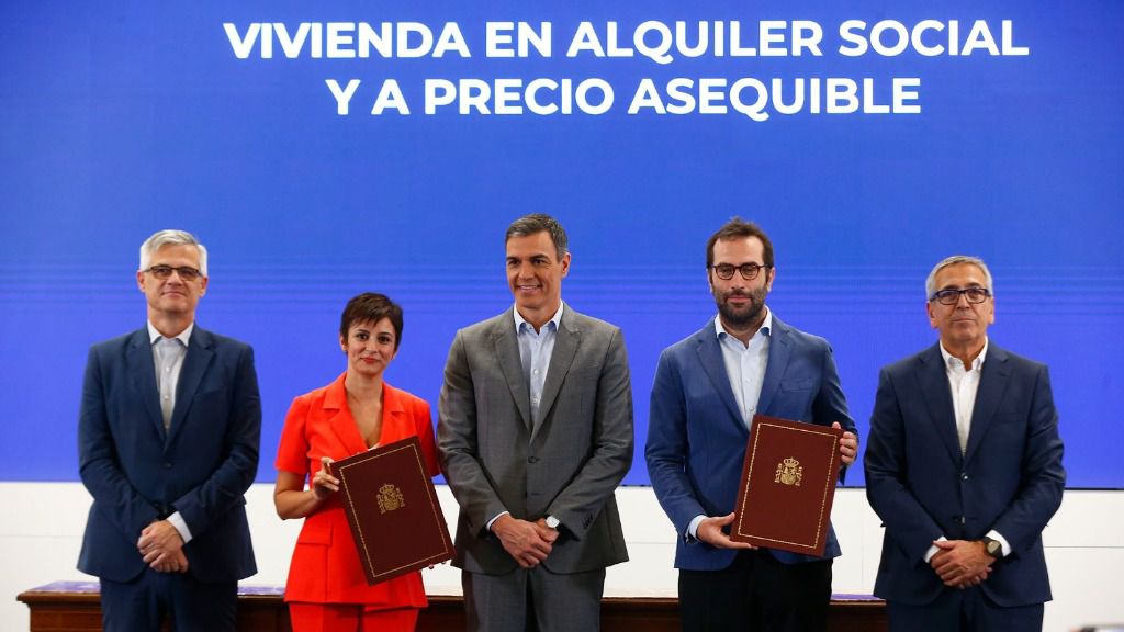 Pedro Sánchez anuncia un plan para construir 43.000 viviendas de alquiler asequible