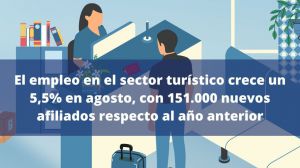 Crecimiento imparable: Todas las Comunidades Autónomas ven aumentar el empleo turístico en agosto