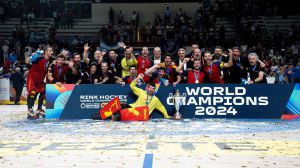 La selección masculina de hockey patines ya es campeona del mundo