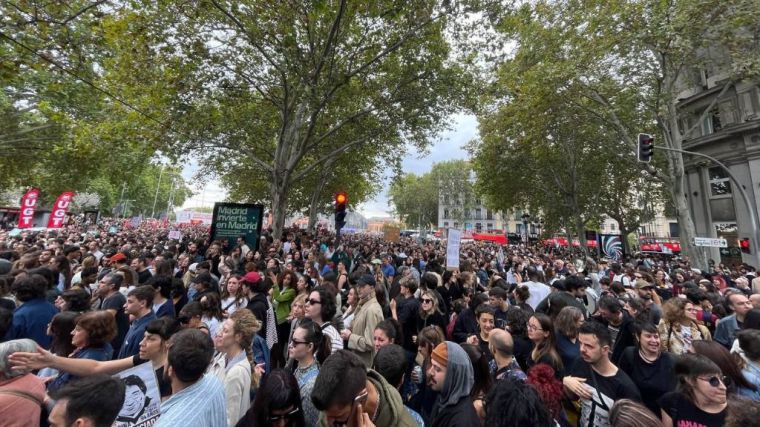 El misterio de las cámaras desactivadas en Madrid durante manifestaciones sociales