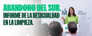 Almeida invierte mucho menos en limpieza en los distritos del sur