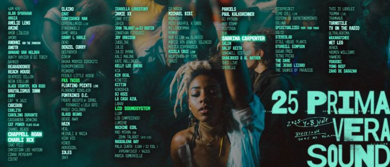 Primavera Sound 2025 anuncia un cartel con fuerte presencia femenina: Sabrina Carpenter, Charli XCX y Chappell Roan como cabezas de cartel