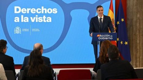 Sánchez presenta ayuda de 100 euros para gafas y lentillas a menores de 16 años