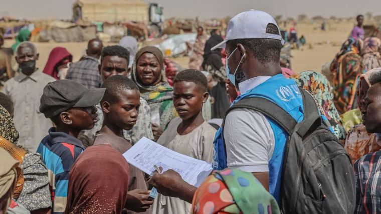 Crisis en Chad: Aumentan a 1,2 millones los refugiados sudaneses