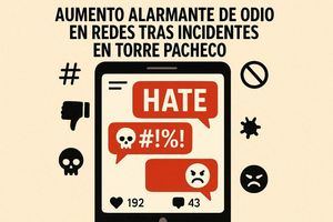 Aumento alarmante de discursos de odio en redes tras incidentes en Torre Pacheco