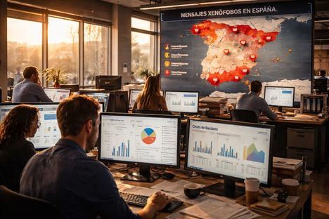 Más del 50% de mensajes racistas y xenófobos son eliminados en redes sociales por primera vez