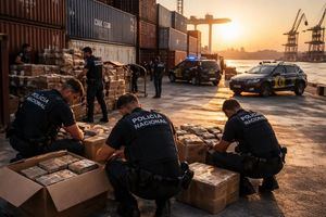 Desmantelan red de tráfico internacional de hachís en Cádiz y Girona