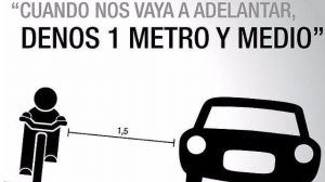 No respetamos en carretera a los ciclistas