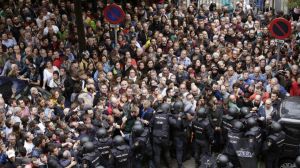 La Generalitat señala que hay 465 heridos y contusionados por las cargas policiales