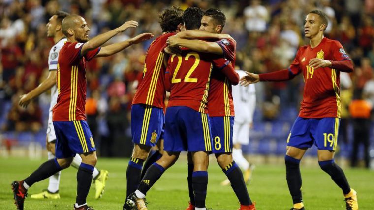 España estará en el Mundial de Rusia el próximo verano