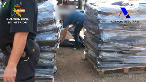 Desarticulada en Granada una organización criminal dedicada al tráfico internacional de marihuana