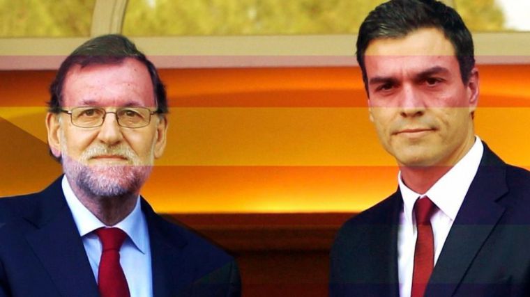 Sánchez y Rajoy pactan para llevar a Cataluña a elecciones