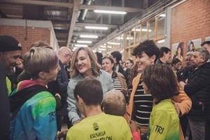 Pilar Alegría destaca el deporte como herramienta contra la violencia