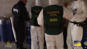 La Guardia Civil desmantela el mayor laboratorio de drogas sintéticas en España