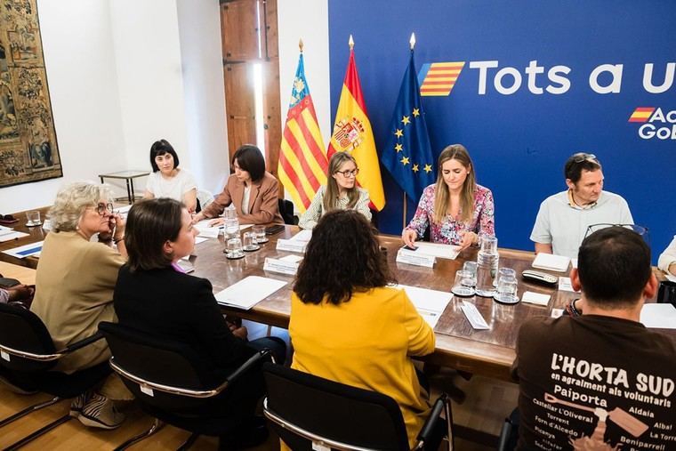 El Gobierno reafirma su compromiso con la reconstrucción tras la DANA