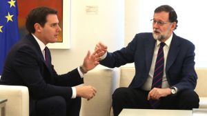 Rajoy ignora las pretensiones de Rivera sobre el 155