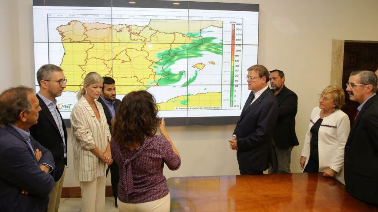 Riesgo de lluvias intensas en las próximas horas en la Comunitat Valenciana