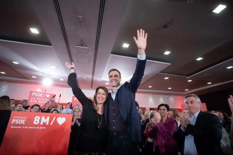 Díaz: “Si Sánchez es presidente tras el 28A, las y los socialistas vamos a volver muy pronto a San Telmo”