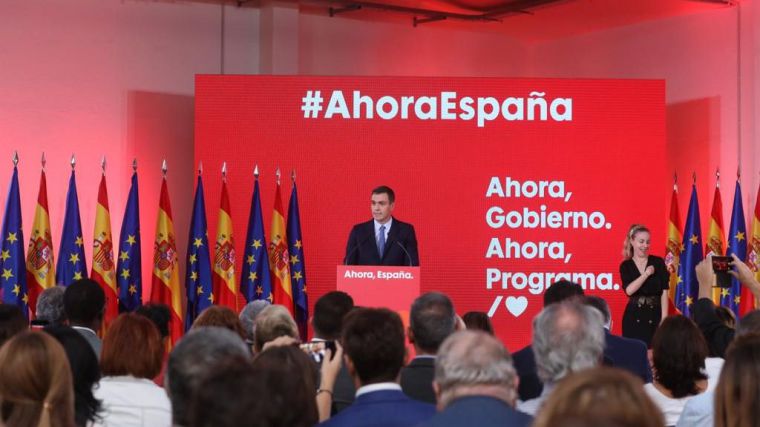 Sánchez considera que sólo el PSOE tiene 'un programa para guiar a nuestro país hacia el progreso con moderación'