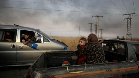 Cientos de miles de personas están en peligro en el norte de Siria
