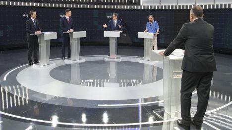 RTVE, referente en los debates electorales