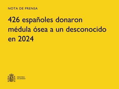 Crecen las donaciones de médula ósea en España: 426 altruistas en 2024