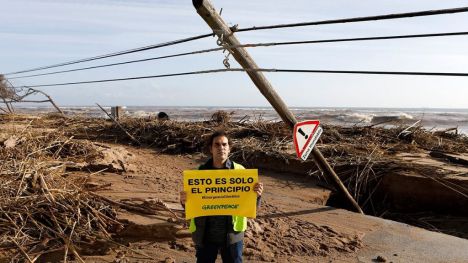 'Gloria' muestra el impacto del cambio climático