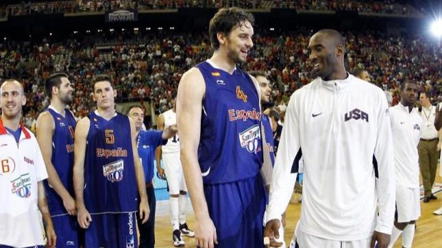 El baloncesto español no olvidará a Kobe Bryant