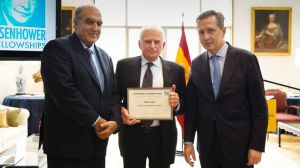 Paolo Vasile, Premio Eisenhower Fellowships por la independencia informativa de Telecinco y Cuatro