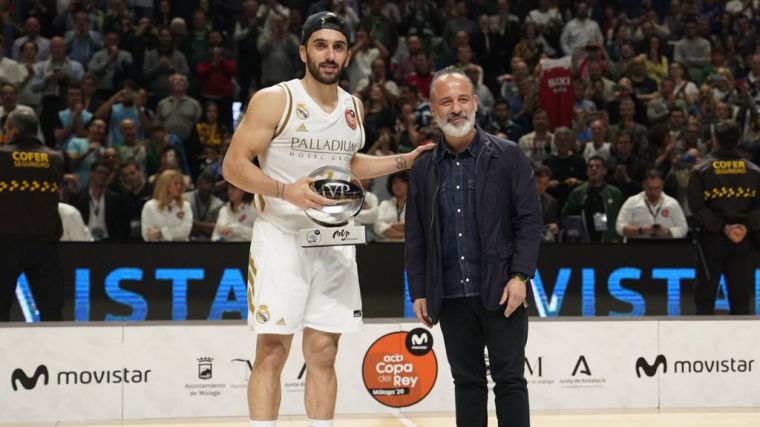 Facundo Campazzo, MVP Movistar de la Copa del Rey Málaga 2020