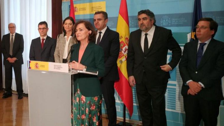 Calvo destaca la 'lealtad institucional' del PP al acudir a la toma de posesión de Franco