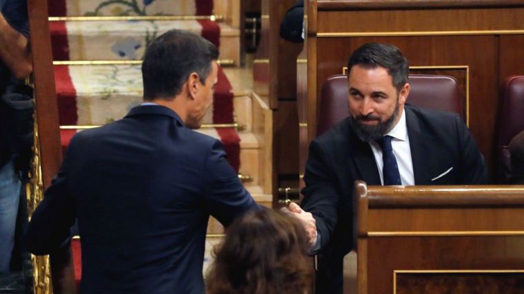 El PSOE reclama 10.000 euros a Santiago Abascal para evitar una querella por injurias y calumnias