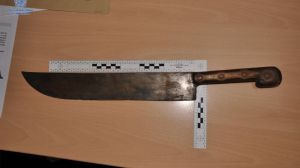 Detenido un hombre por amenazar con un machete a su suegro en una discusión en Palma