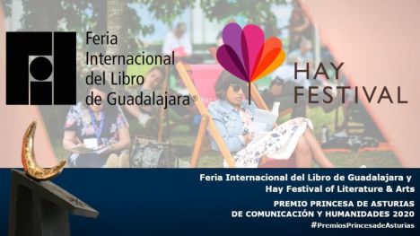 La Feria del Libro de Guadalajara y el Hay Festival, Premio Princesa de Comunicación y Humanidades