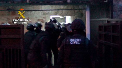 La Guardia Civil desarticula un grupo criminal itinerante dedicado a robos violentos en casas habitadas