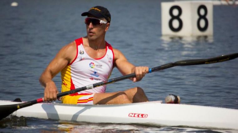 Juan Antonio Valle, piragüista paralímpico: 'Me fijo mucho en la técnica de Saúl Craviotto'