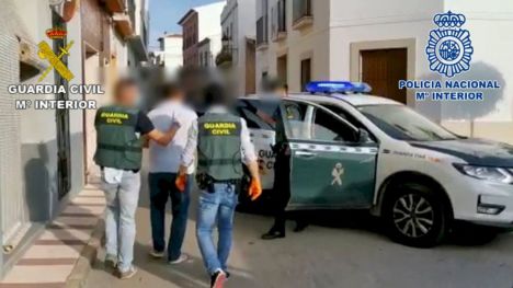 Desarticulada una peligrosa organización criminal dedicada al tráfico de hachís a nivel internacional