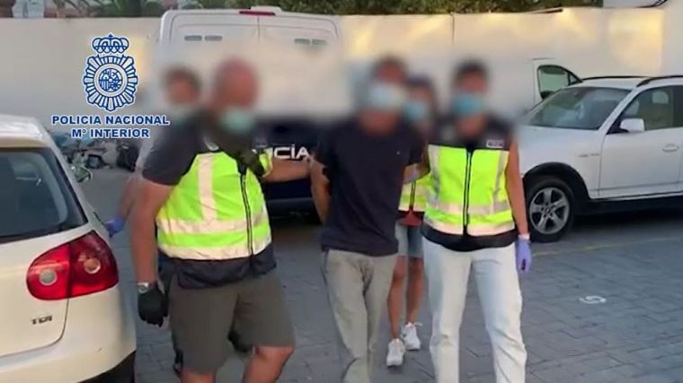 La Policía Nacional detiene en Huelva a uno de los fugitivos más buscados de Europa