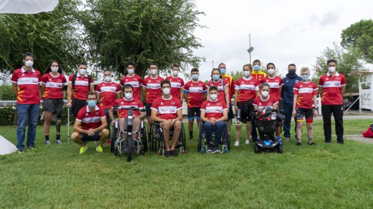 Una veintena de jóvenes se presentan como candidatos al equipo de Ciclismo Paralímpico