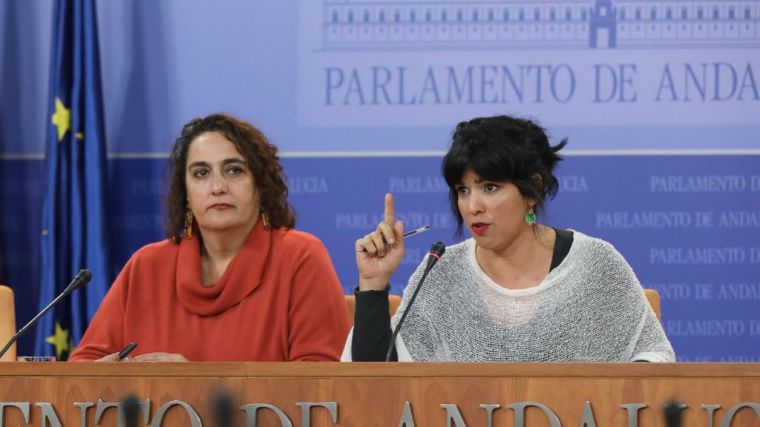 PSOE, Cs y Vox aprueban expulsar de Adelante a Teresa Rodríguez y ocho diputados más