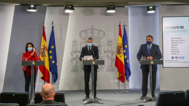 Rueda de prensa tensa en Moncloa