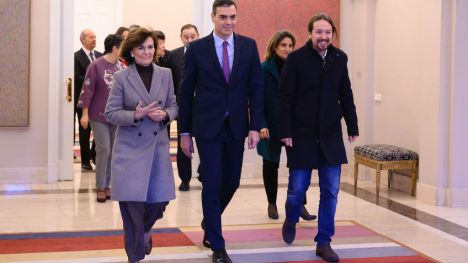 Unidas Podemos eleva el tono ante la postura del PSOE respecto al rey emérito