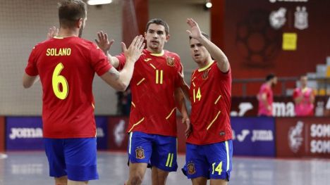 Fútbol Sala: España y Eslovenia cara a cara