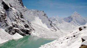El calentamiento global es culpable del riesgo de inundaciones en lagos glaciares