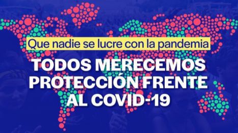 Unidas Podemos impulsa que el Gobierno promueva el acceso universal a la vacuna para erradicar la pandemia